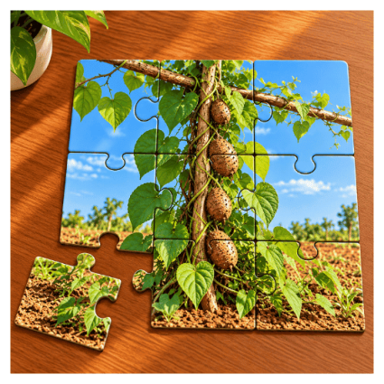 Kkobe Clan Jigsaw Puzzle for Children