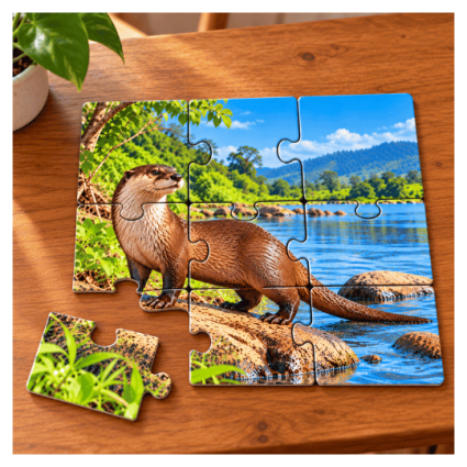 Ngonge Clan Jigsaw Puzzle for Children