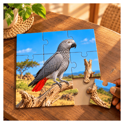 Nkusu Clan Jigsaw Puzzle for Children
